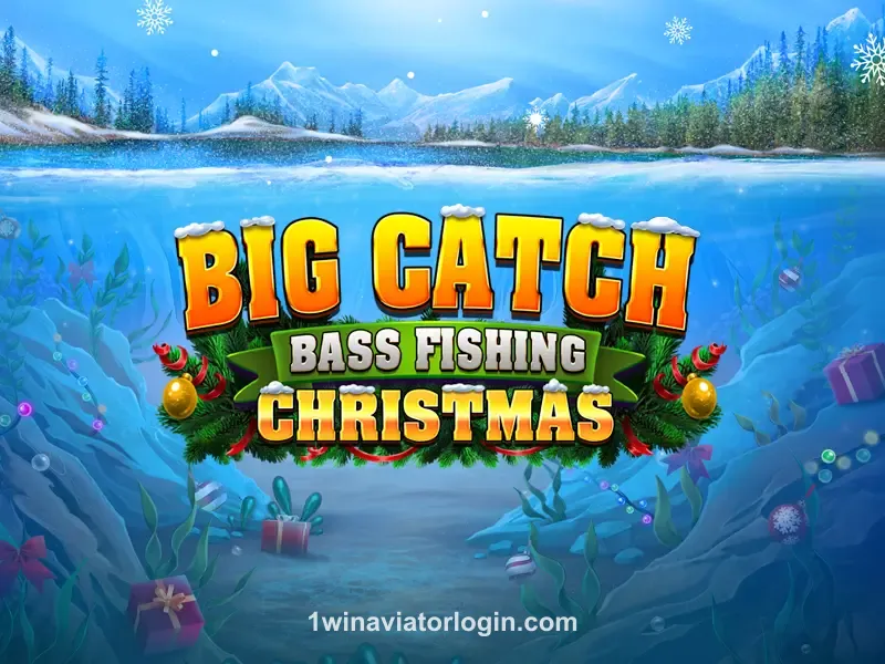 Big Catch Bass Fishing Christmas